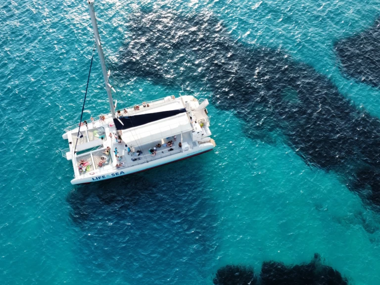 Uthyrning Katamaran  Drassanes Dalmau med en båtlicens 