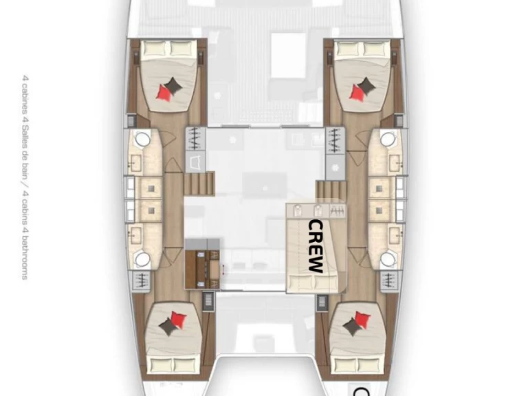 Båtuthyrning Lagoon Lagoon 50F i Marina (City) på Samboat 