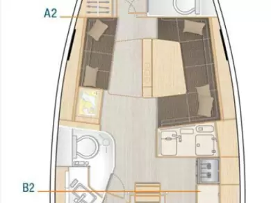 Yacht charter Šibenik  billig Hanse 388