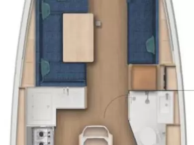 Yacht charter Golfo Aranci billig Sun Odyssey 380