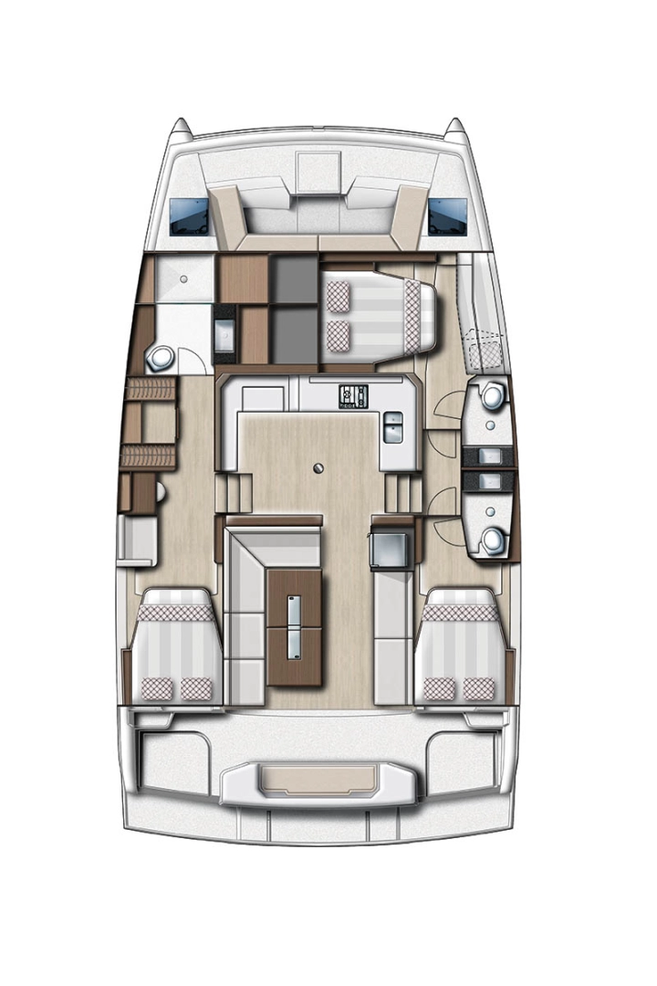 Yacht charter Marsh Harbour billig Bali Catspace Voile