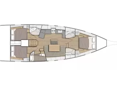 Hyr en Bénéteau Oceanis 46.1 Elliniko  