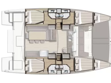Uthyrning Katamaran  Bali Catamarans med en båtlicens 