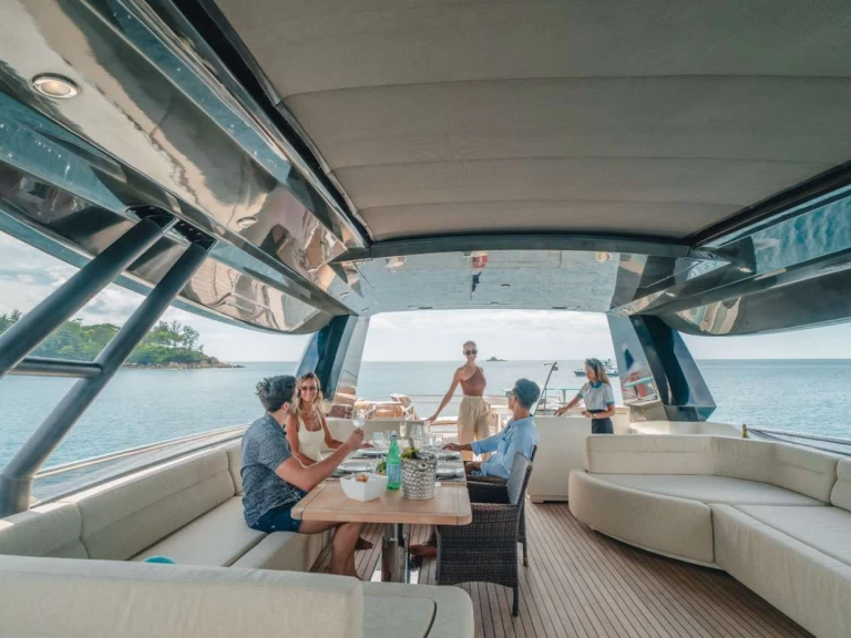 Uthyrning Lyx yacht MonteCarloYachts med en båtlicens 