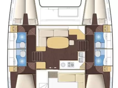 Båtuthyrning Lagoon Lagoon 400 i Alimos på Samboat 