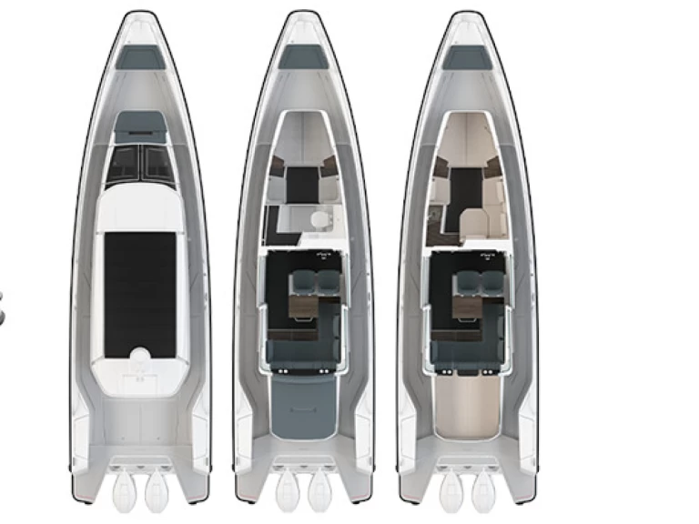 Uthyrning Motorbåt  Axopar med en båtlicens 