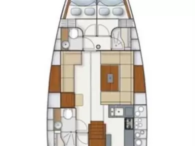 Hanse Hanse 445 charter bareboat eller skeppad i Fethiye