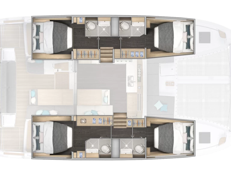 Båtuthyrning Lagoon Lagoon 43 i Cugnana Verde på Samboat 