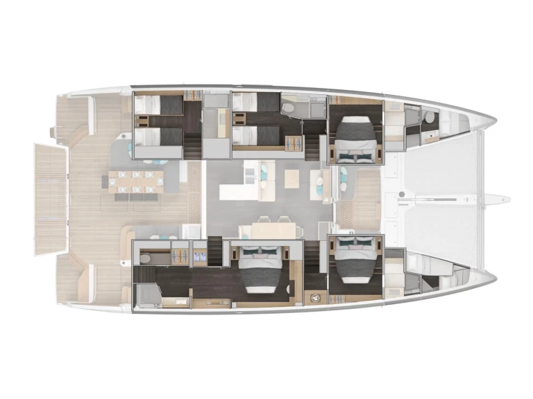 Uthyrning Katamaran  i Cugnana Verde - Lagoon Lagoon 60