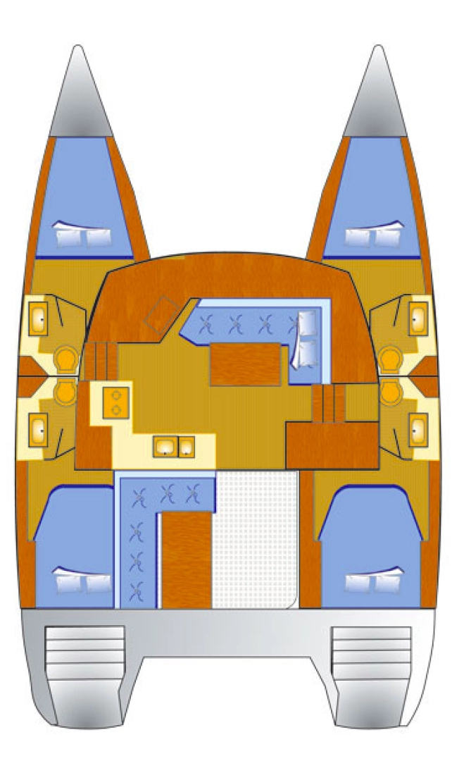 Hyr en Fountaine Pajot Lucia 40 Punat 