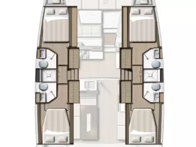 Uthyrning Lefkáda - Bali Catamarans Bali 4.2 av Samboat 