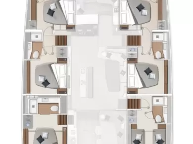 Båtuthyrning Lagoon Lagoon Sixty 7 i Elliniko  på Samboat 