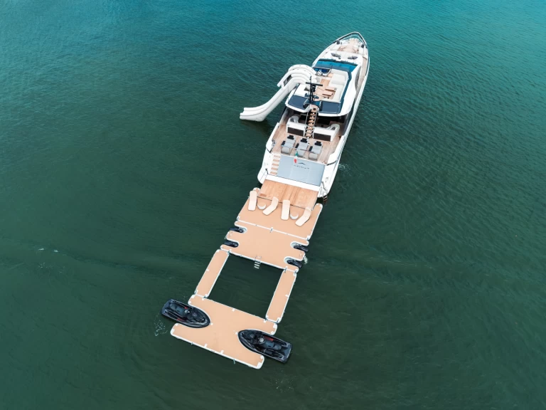 Azimut S10 charter bareboat eller skeppad i Miami 