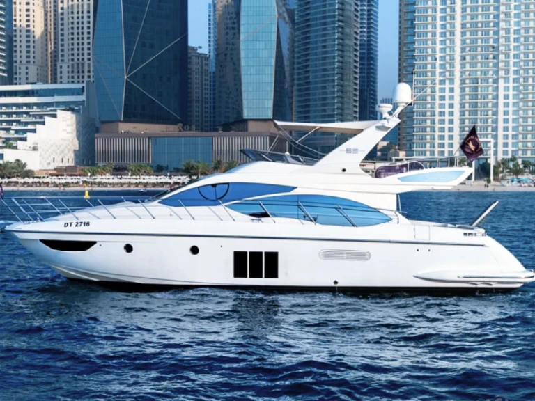 Yacht charter Dubai Marina billig Azimut 53 Fly