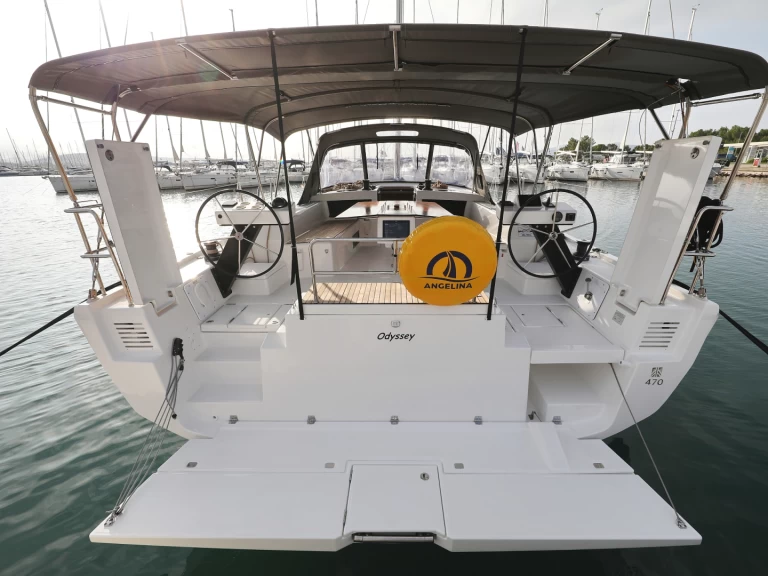 Uthyrning Segelbåt  Dufour med en båtlicens 