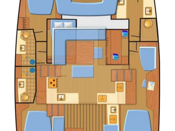 Hyra Katamaran  med eller utan skeppare Lagoon Pula  