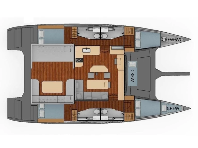 Katamaran  för uthyrning Split  till det bästa priset 