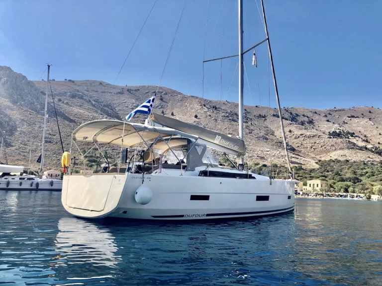 Uthyrning Segelbåt  Dufour med en båtlicens 