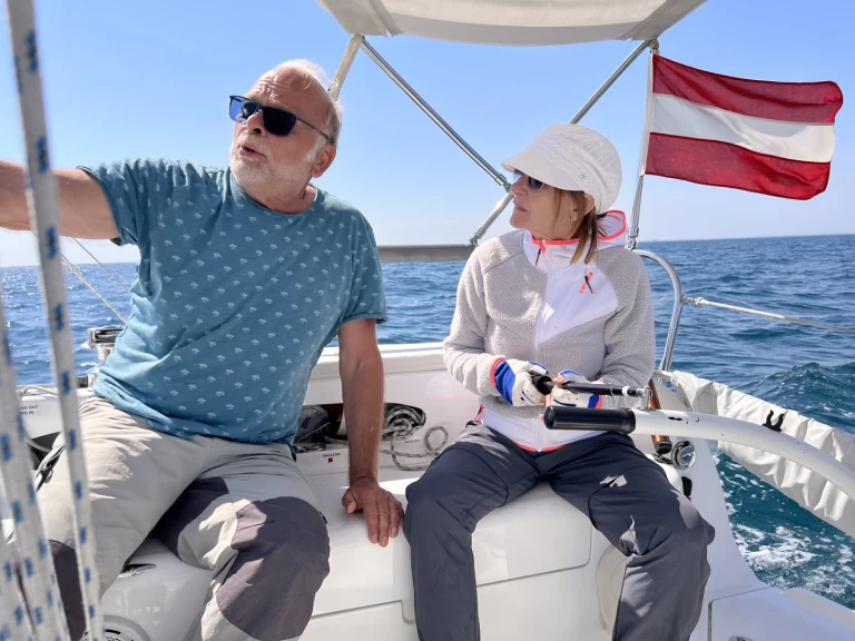 Hyra Katamaran  med eller utan skeppare  Sistiana-Visogliano 