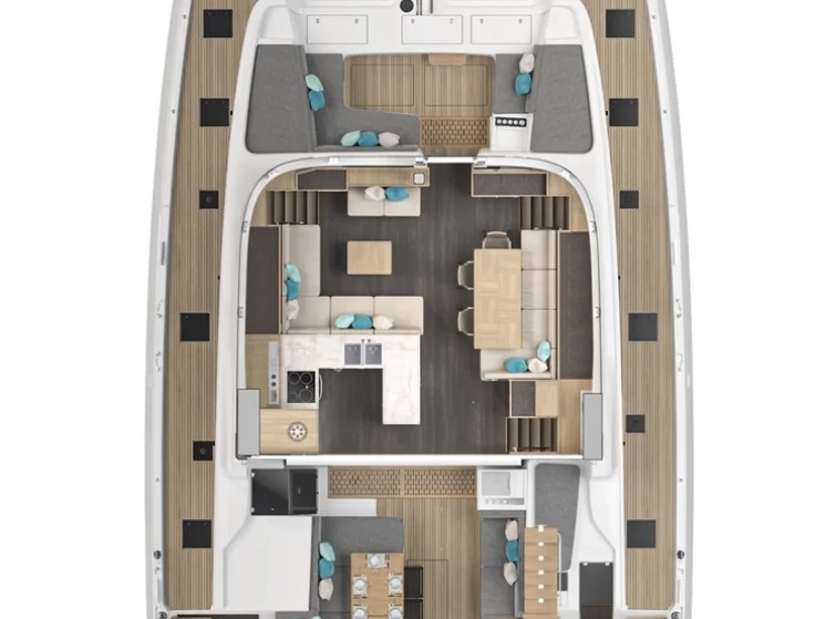 Uthyrning Katamaran  i Cugnana Verde - Lagoon Lagoon 60