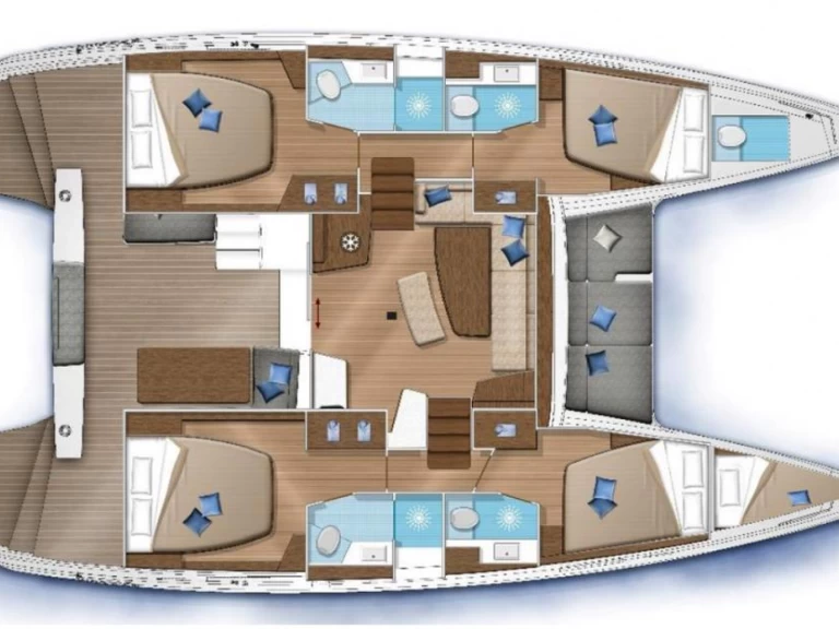 Hyra Katamaran  med eller utan skeppare Lagoon Alimos 