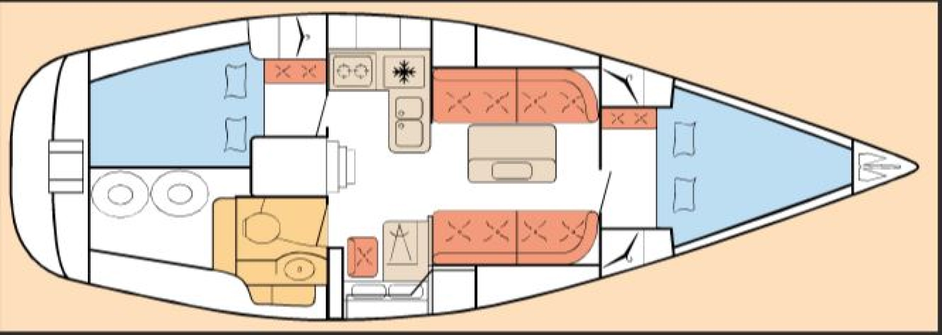 Uthyrning Segelbåt  i Pointe-à-Pitre - Dufour Dufour 34