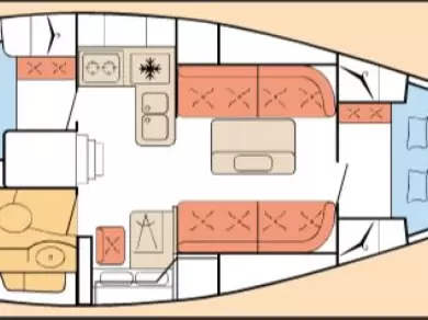 Uthyrning Segelbåt  i Pointe-à-Pitre - Dufour Dufour 34