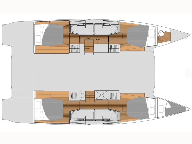 Hyr en Fountaine Pajot Elba 45 Cagliari 