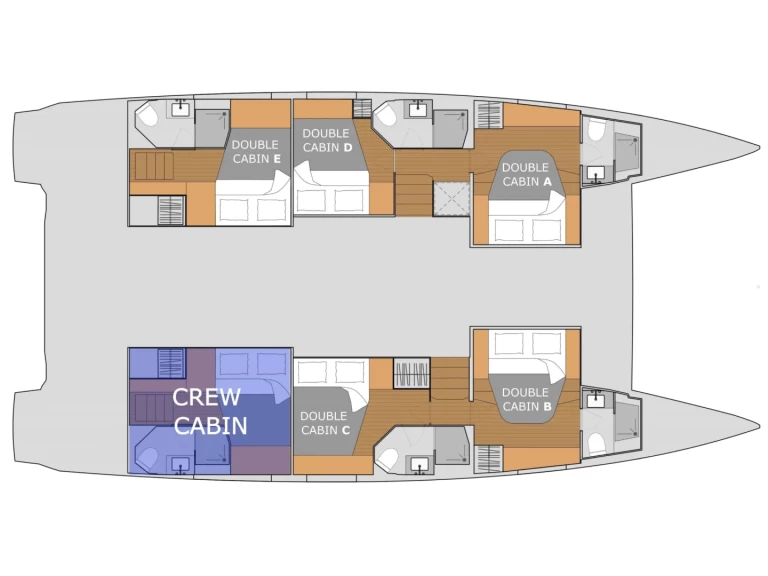 Yacht charter Adámas billig Aura 51