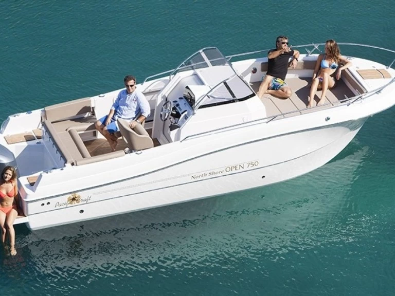 Yacht charter Marigot billig Pacific Craft 750 Open