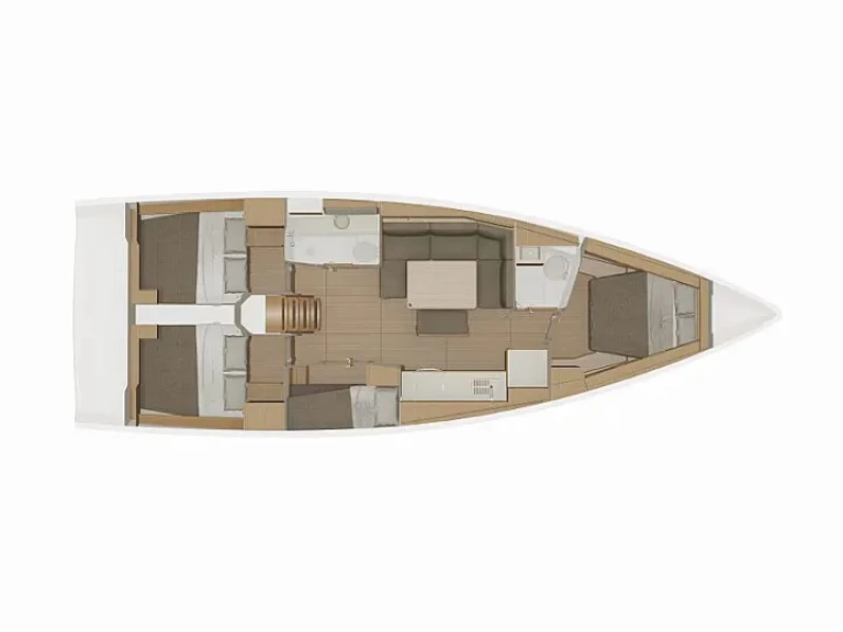 Yacht charter Gouvia billig Dufour 430 Grand Large