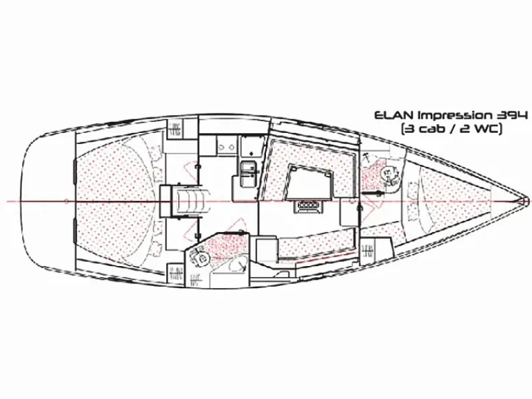 Uthyrning Gouvia - Elan Elan Impression 394 Impression Thalia av Samboat 