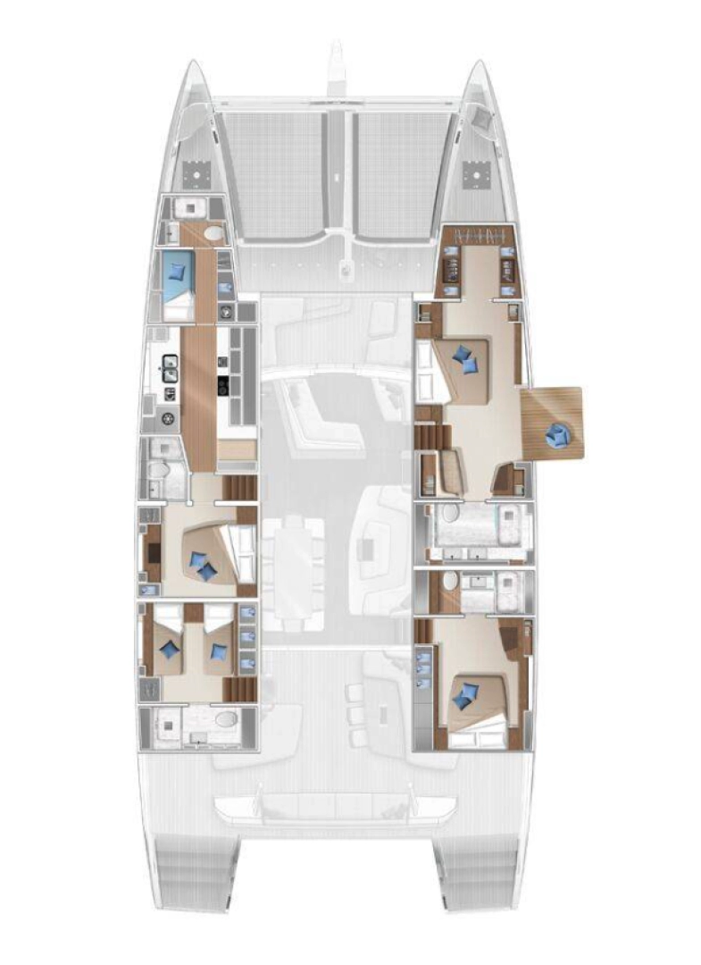 Båtuthyrning Lagoon Lagoon 77 i Ajaccio på Samboat 