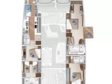 Båtuthyrning Lagoon Lagoon 77 i Ajaccio på Samboat 