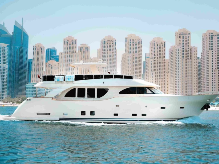 Uthyrning Lyx yacht i Dubai Marina - CLASSICO 80