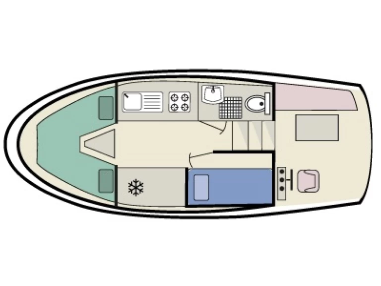 Yacht charter Spean Bridge billig Kingfisher WHS