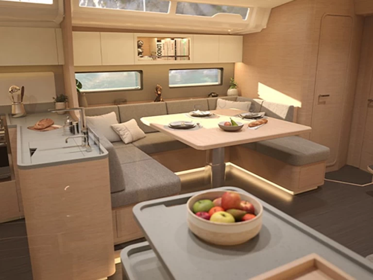 Dufour Dufour 54 charter bareboat eller skeppad i Puntone