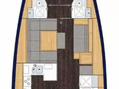 Båtuthyrning Bavaria Bavaria C45 Holiday i Murter-Kornati på Samboat 