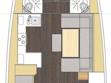Uthyrning Segelbåt  i Gocek - Bavaria Bavaria C46