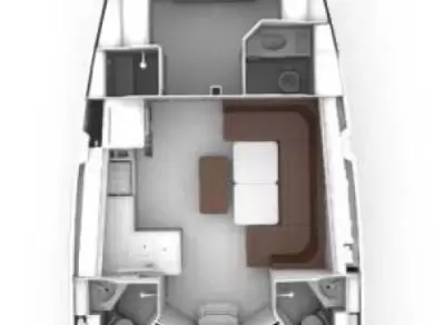 Bavaria Cruiser 46 Style charter bareboat eller skeppad i Gocek