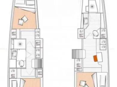 Uthyrning Katamaran  Excess med en båtlicens 