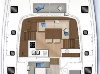 Uthyrning Katamaran  Lagoon med en båtlicens 