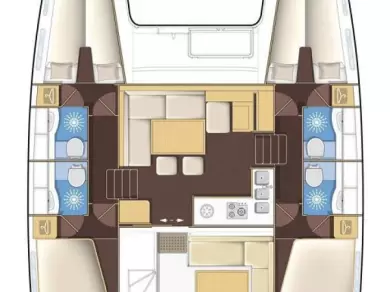 Yacht charter Pula  billig Lagoon 400 S2