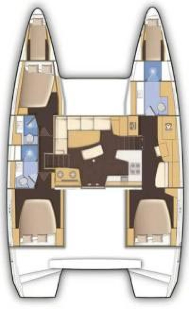 Uthyrning Katamaran  i Šibenik  - Lagoon Lagoon 42