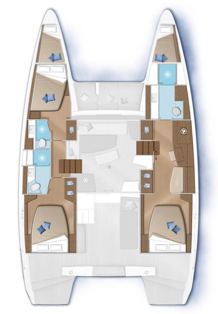 Uthyrning Šibenik  - Lagoon Lagoon 42 av Samboat 