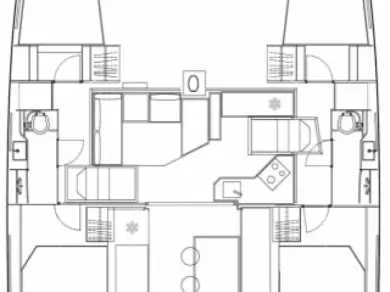 Uthyrning Murter-Kornati - Bavaria Nautitech 40 open NEW - 4 + 2 cab. av Samboat 