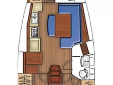 Hyr en Bénéteau Oceanis 40 Gocek 