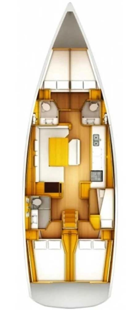 Yacht charter Tropea billig Sun Odyssey 519