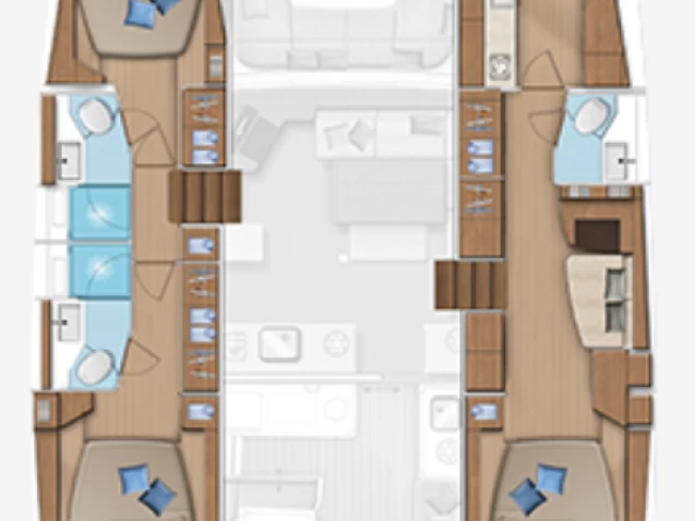 Hyr en Lagoon Lagoon 46 Portocolom 