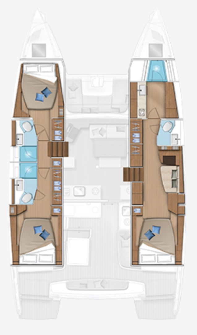 Hyr en Lagoon Lagoon 46 Portocolom 